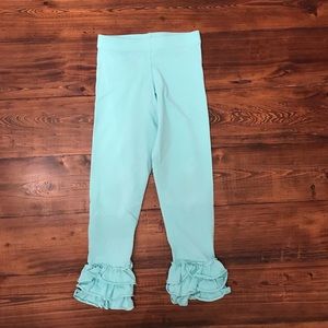 NWOT Serendipity Ruffle Leggings 5/6